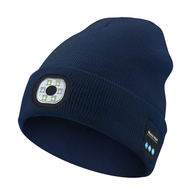 Smart Beanie - Light and Bluetooth Speakers