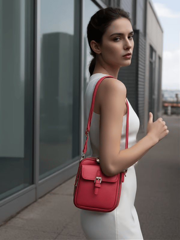 The Capri Vegan Leather Crossbody