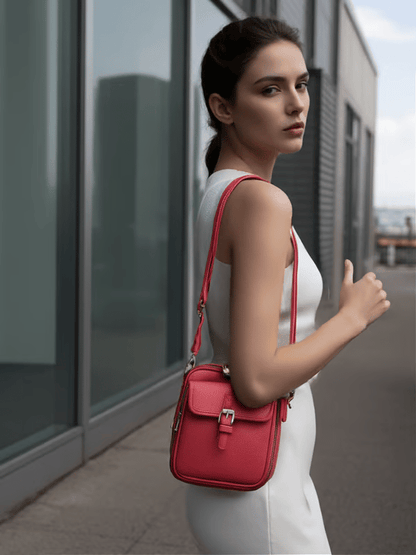The Capri Vegan Leather Crossbody