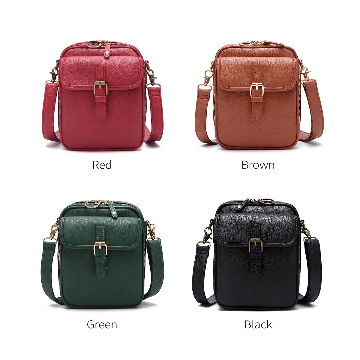The Capri Vegan Leather Crossbody