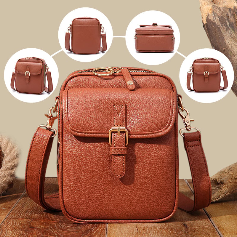 The Capri Vegan Leather Crossbody