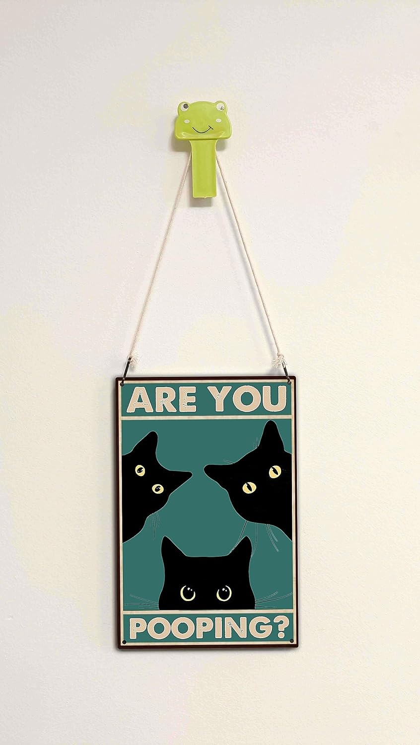 SV7 - Black Cats Metal Sign