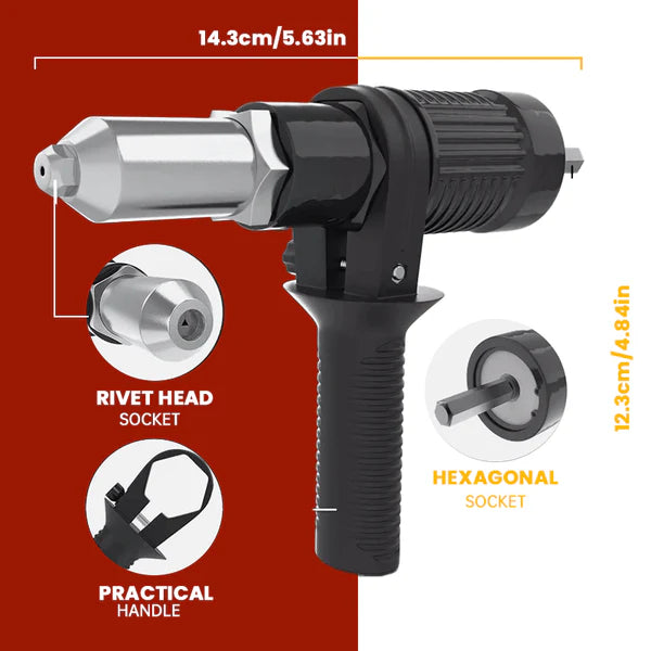 Electric Rivet Gun Adapter