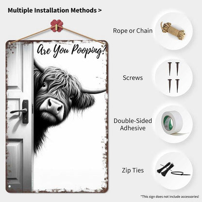 SV6 - Funny Bathroom Decor