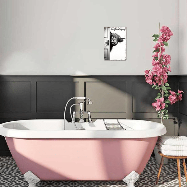 SV6 - Funny Bathroom Decor