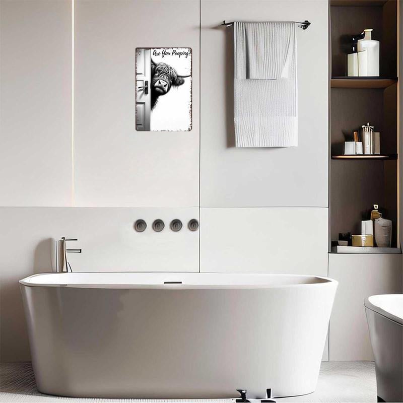 SV6 - Funny Bathroom Decor